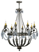 43W Antonia 8 LT Chandelier