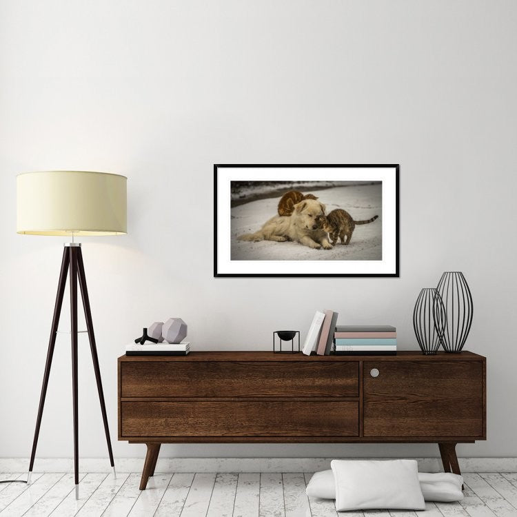 "Sweet Effusions" Framed Digital Print by Riccardo Lucidi, 44x27"