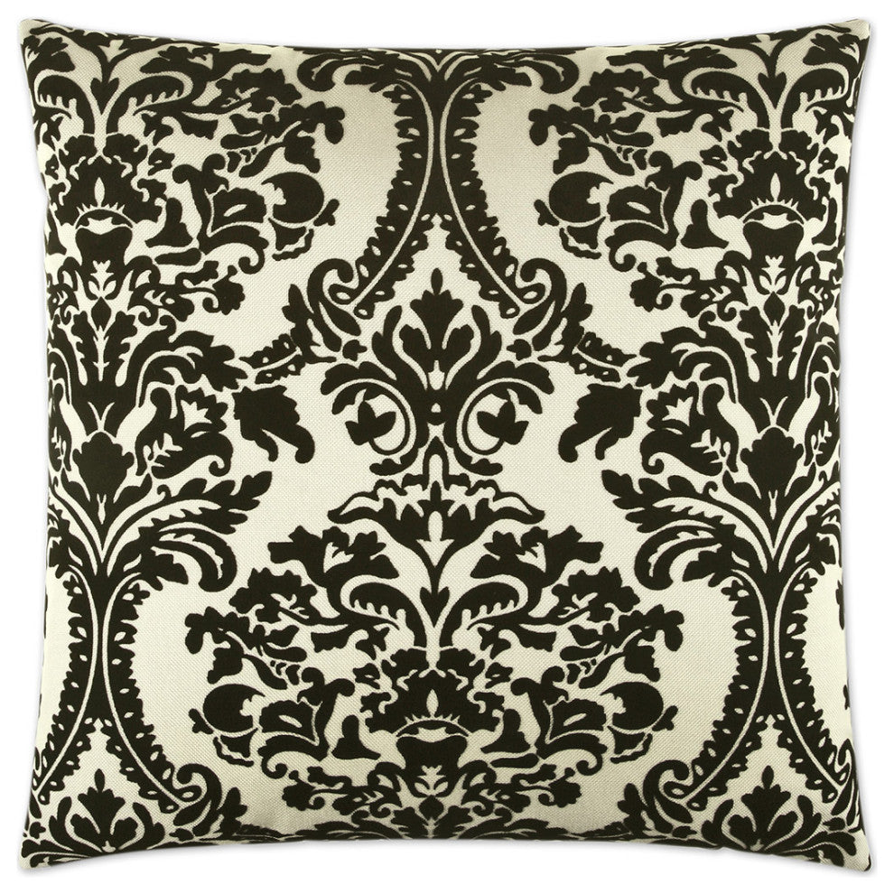 Linetta Pillow - White/Black