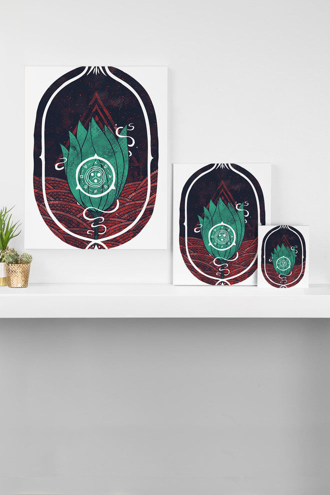 Deny Designs Hector Mansilla Pulsatilla Patens Art Canvas