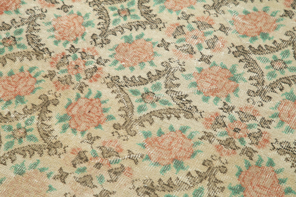 Rug N Carpet - Handwoven Turkish 3' 6" x 6' 7" Over-dyed Small Area Rug