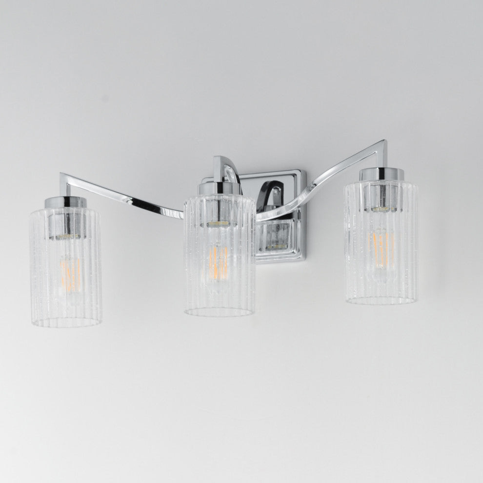 Maxim 21373 Rigata 3 Light 23"W Vanity Light - Polished Nickel