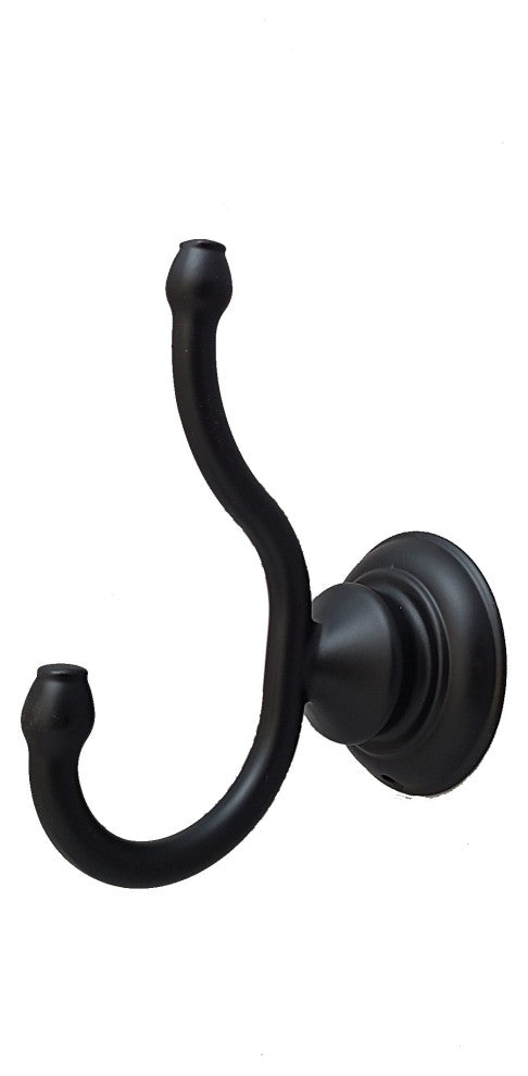 Arista Highlander Collection 4-Piece Bathroom Hardware Set, Matte Black