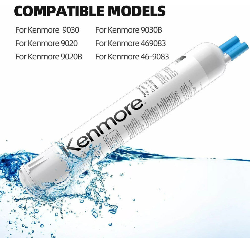 1 Pack Kenmore 9083 469083 9020 Replacement Refrigerator Cartridge Water Filter