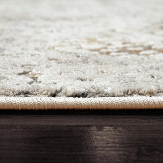 Dynamic Rugs Capella Shrink Poly Area Rug, Gray/Gold, 9'x12'