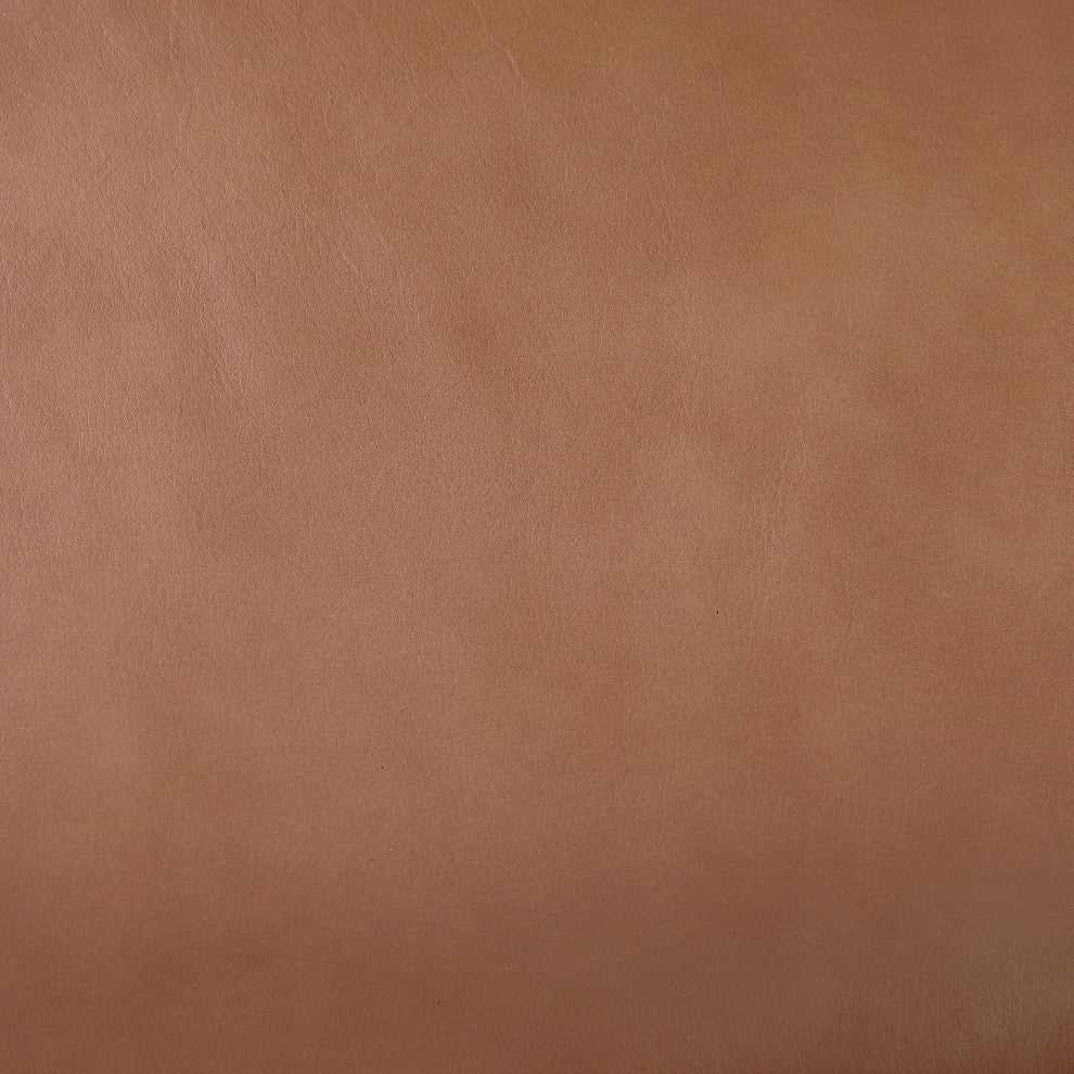 Federico 8-Piece L-Shaped Italian Leather Sectional, 4 Power Recliners, Cognac