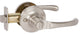 Callan Newport Privacy Lever Set, Satin Nickel