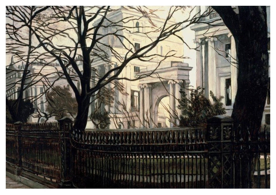"Cumberland Terrace, Regent's Park" Digital Paper Print by James Tissot, 24"x17"