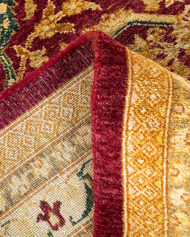 Mogul, One-of-a-Kind Hand-Knotted Area Rug Red, 9'2"x11'0"
