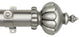 Imperial Curtain Rod, Satin Nickel, 66"-120"