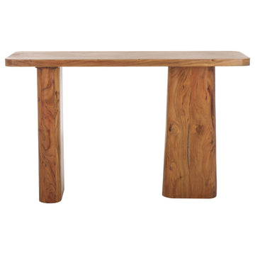 Safavieh Couture Martinelli Wood Console Table, Natural