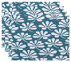 Ingrid, Floral Print Placemat, Aqua