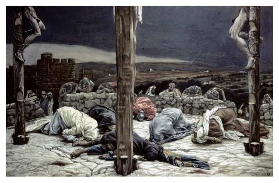 "Earthquake" Digital Paper Print by James Tissot, 24"x16"