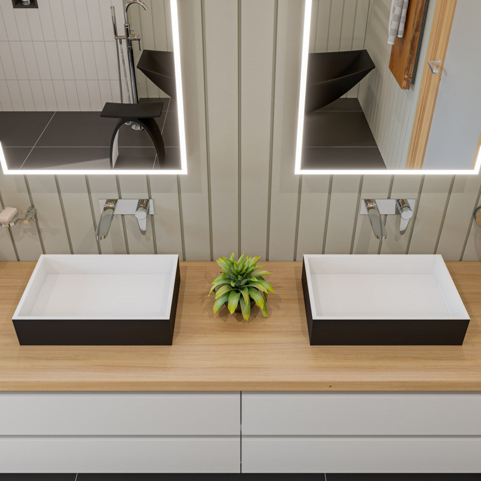 AB1772-PC Polished Chrome Wall Mounted Modern Bathroom Faucet