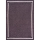 Sloane Classic 2-Stripe Border Washable Area Rug
