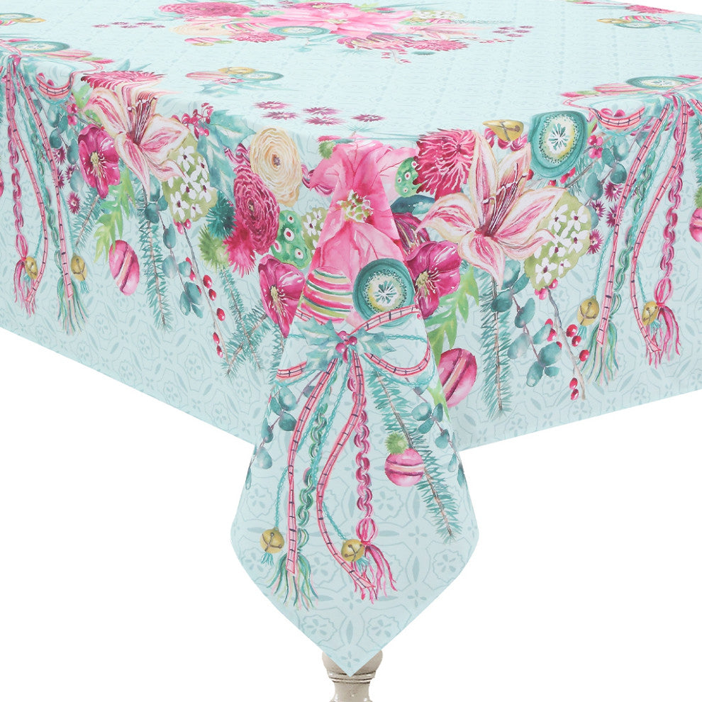 Laural Home Boho Christmas 70" X 144" Tablecloth