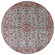 Ahgly Company Indoor Round Mid-Century Modern Area Rugs, 7' Round