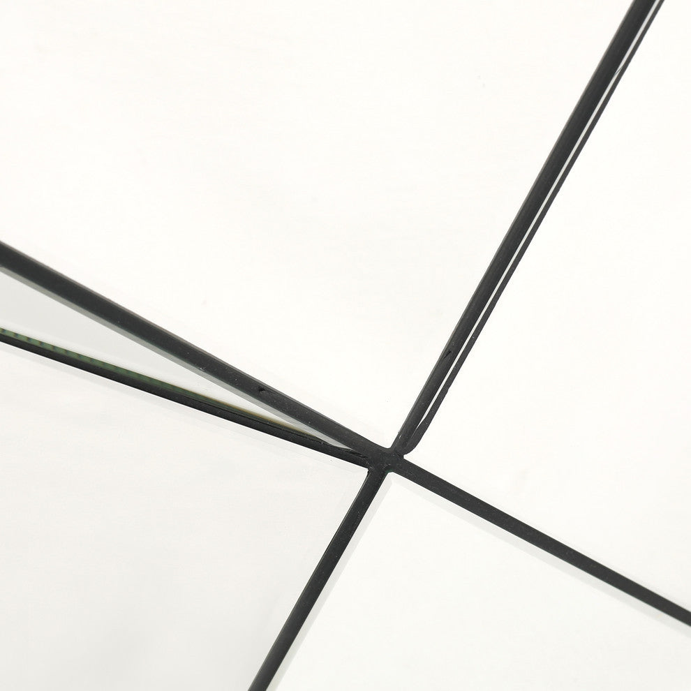 GDF Studio Aedon Modern Mirrored Side Table