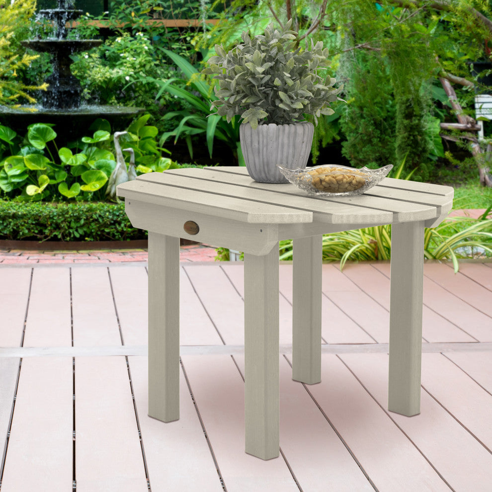 Westport Side Table, Whitewash