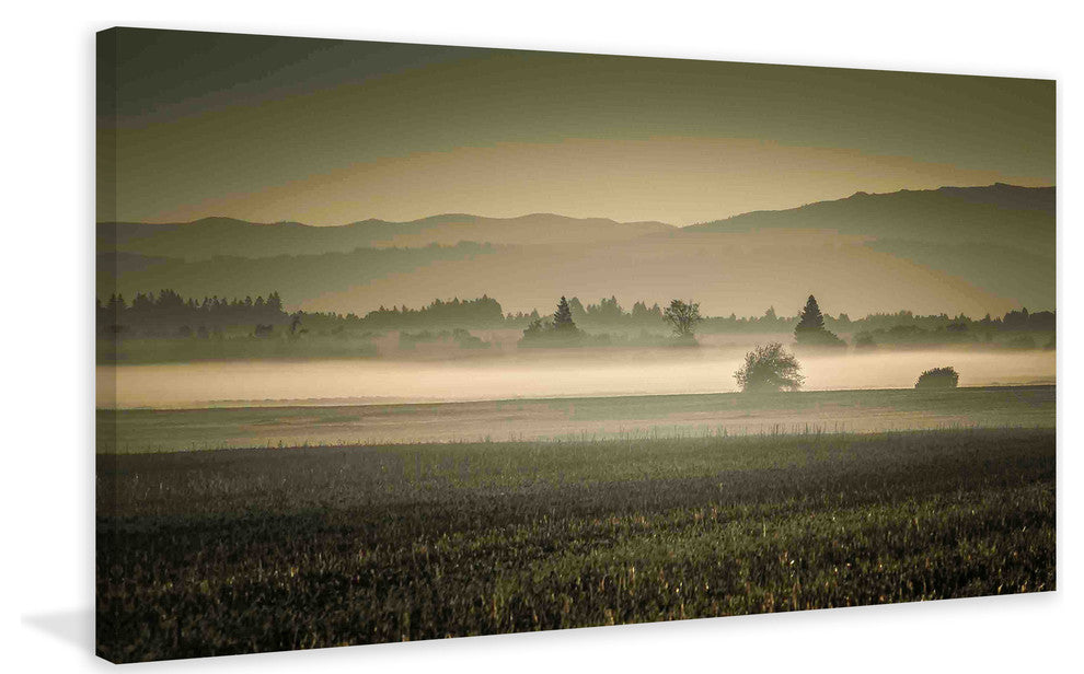 "Dawn s Early Light" Painting Print on Canvas