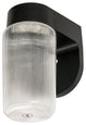 Energy Saving Jar Style Outdoor Fixture Black Acrylic Lens