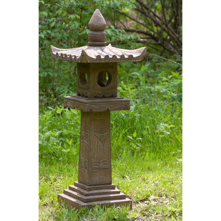 Hand Carved Stone Pagoda Chinese Lantern