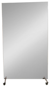 LiteMirror, Shatterproof Portable Mirror with Rolling Stand