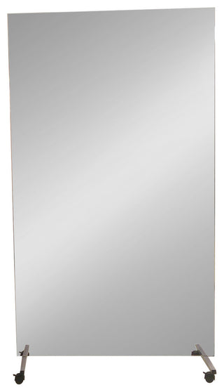 LiteMirror, Shatterproof Portable Mirror with Rolling Stand