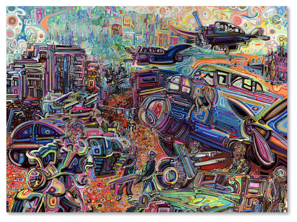 Josh Byer 'The Liberation of Ortona' Canvas Art, 19x14