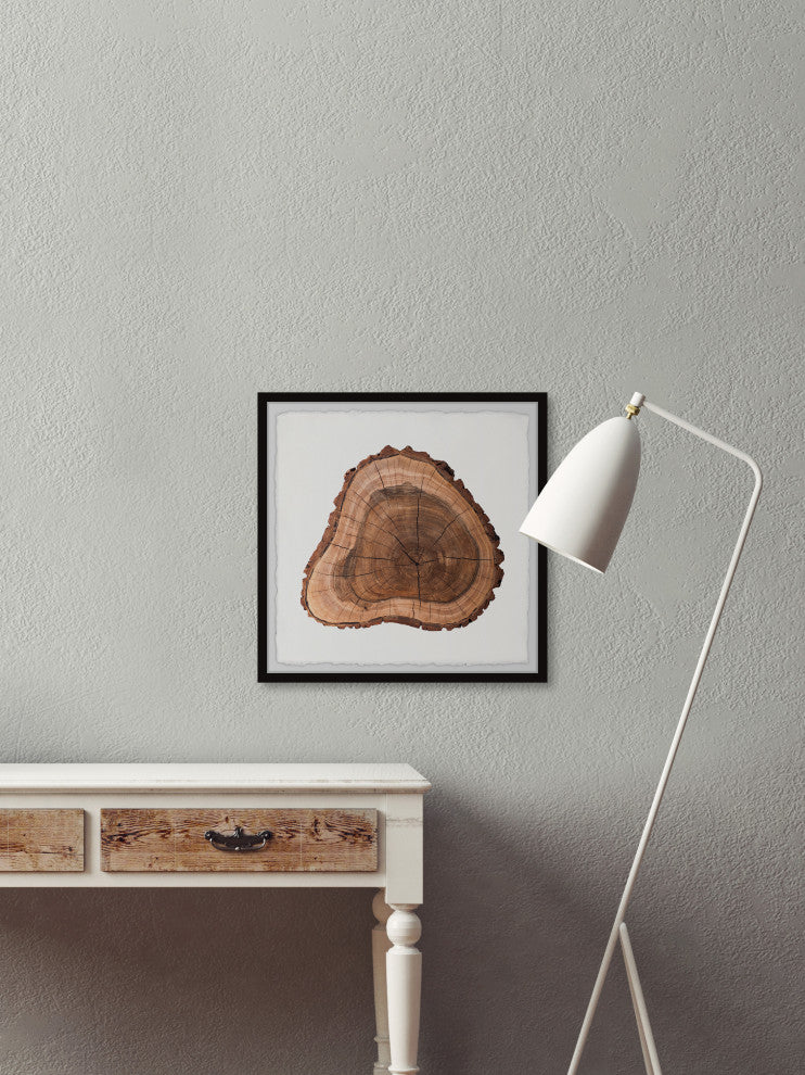 "Grow Old" Framed Painting Print, 12x12