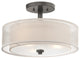 Minka-Lavery Parsons Studio Three Light Semi Flush Mount 4107-172