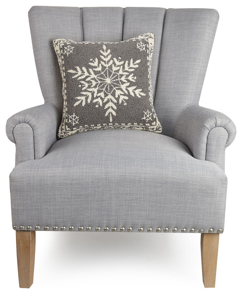 Winter Snow square Hook Pillow