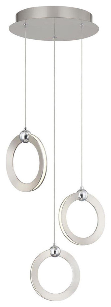 Hermosa LED 3-Light Multi-Pendant