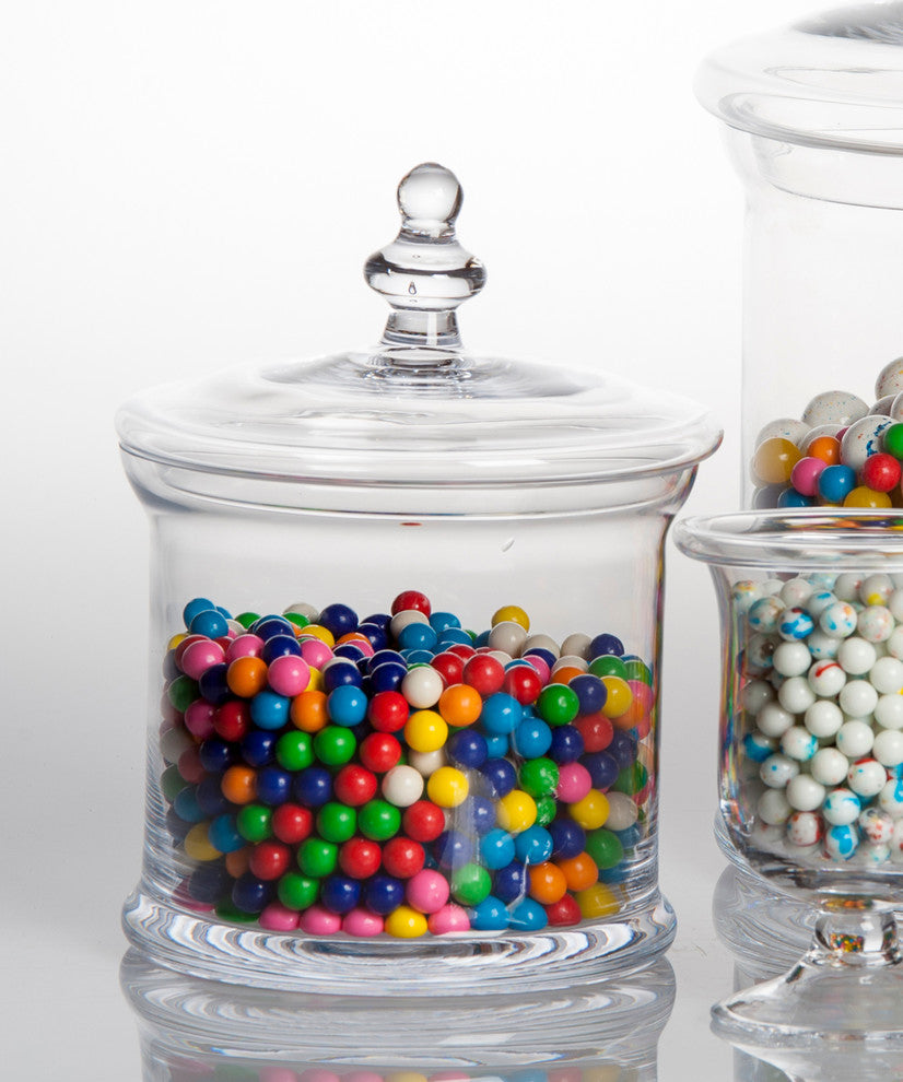 Classic Glass Apothecary Jar, Medium