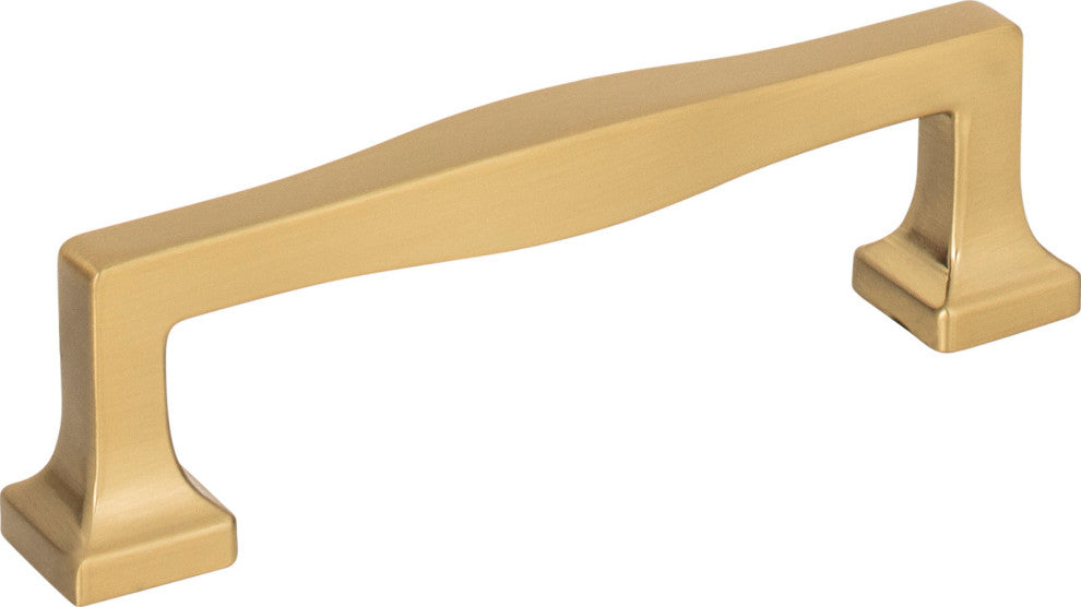 Atlas Homewares A203 Kate 3-3/4 Inch Center to Center Handle - Warm Brass
