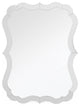 Scalloped Frameless Wall Mirror