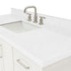 Ariel Magnolia 54" Single Rectangle Sink Vanity, Carrara Quartz
