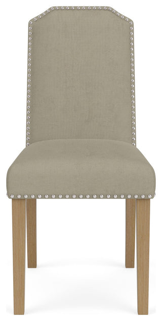 Clipped Top Upholstered Chair