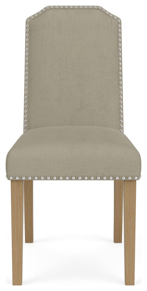 Clipped Top Upholstered Chair