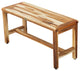 EcoDecors EarthyTeak Classic 35" Teak Shower Bench, 35"