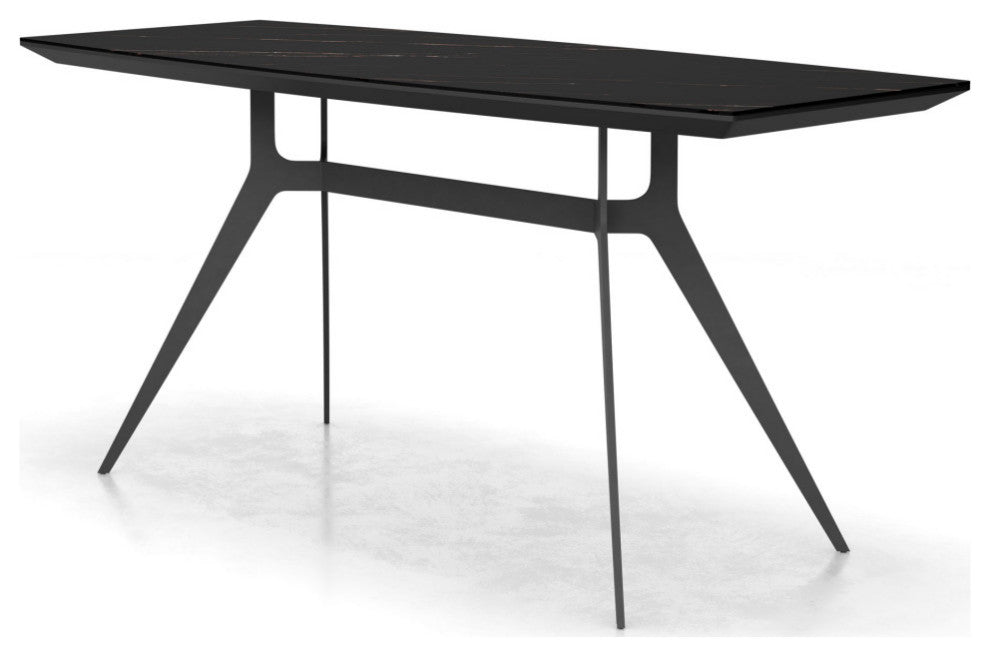 Freeman Desk, Black Granite Quartz