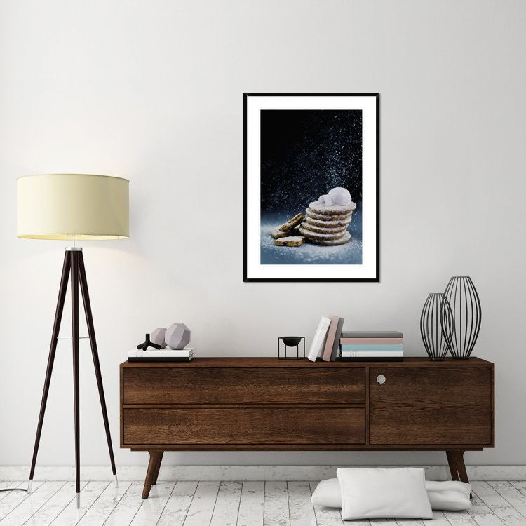 "Igloo (Powdered Sugar)" Framed Digital Print by Dina Belenko, 32x44"
