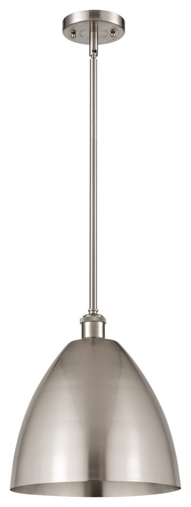 Ballston Dome Pendant, Brushed Satin Nickel, LED