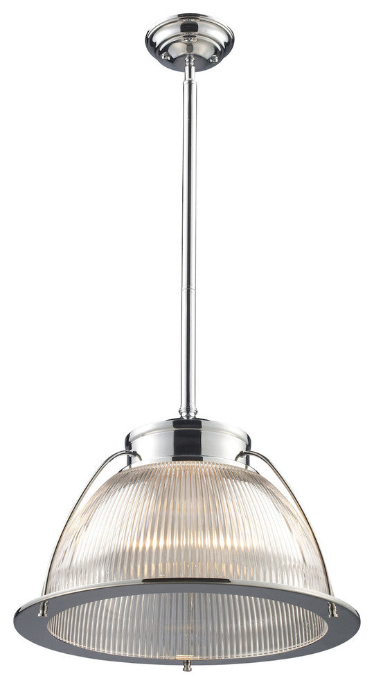 Elk Lighting 60004-1 Halophane 1-Light Pendant Light