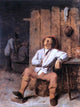 Adriaen Brouwer A Boor Asleep, 21"x28" Wall Decal Print