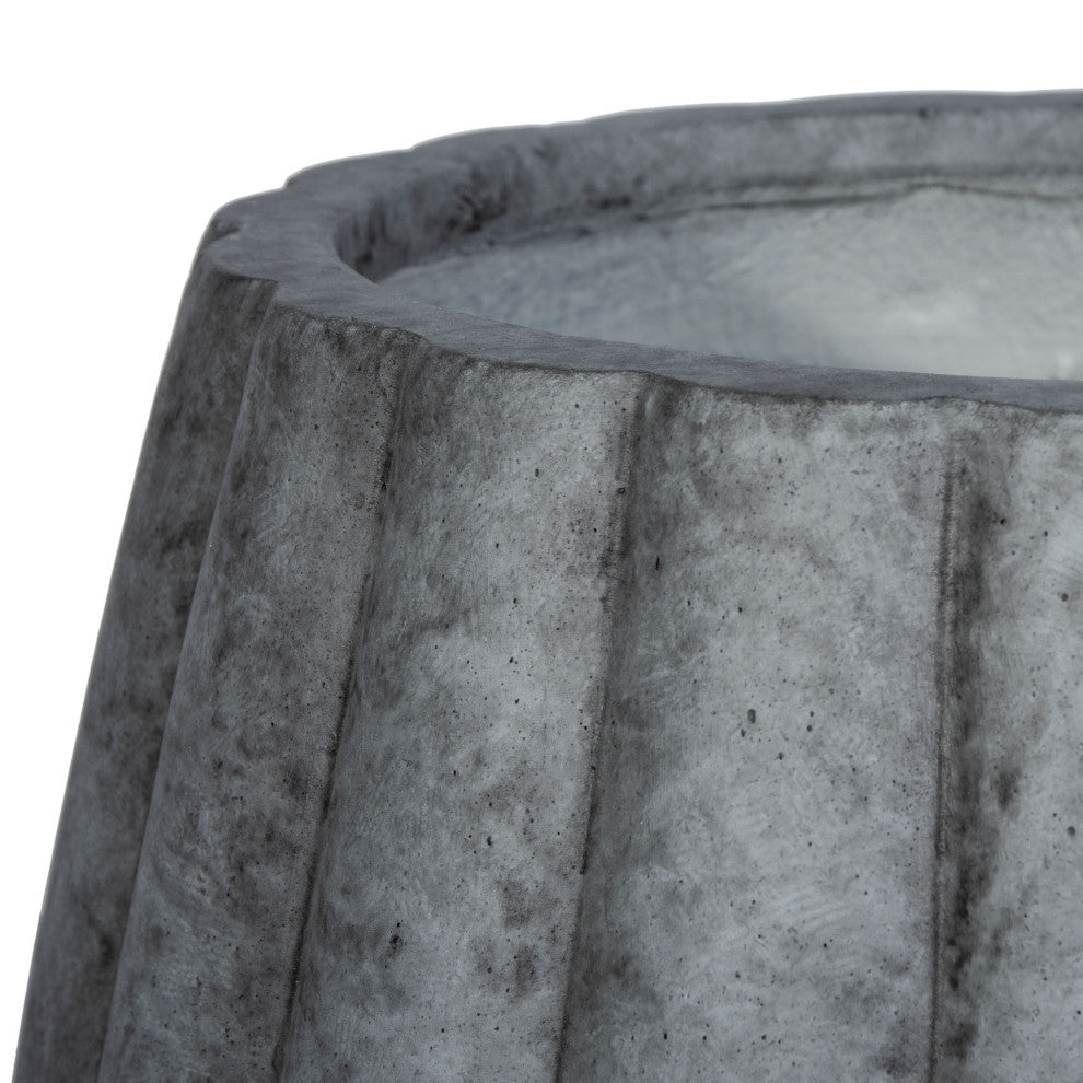 Safavieh Kaston Outdoor Planter, Grey
