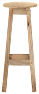 vidaXL Bar Stools 2 pcs Solid Mango Wood