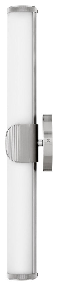 Hinkley Femi 22.5" Large LED Bath Vanity Light, Brushed Nickel+Etched Opal Glass