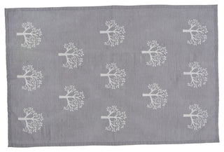Trees Tea Towel, Set of 4, 20"x30", Gray