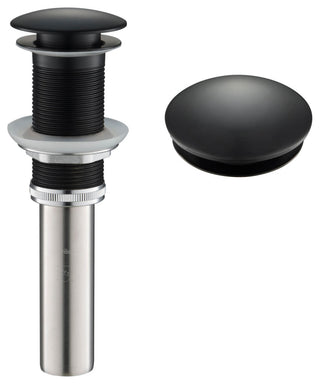 Pop Up Drain, Matte Black